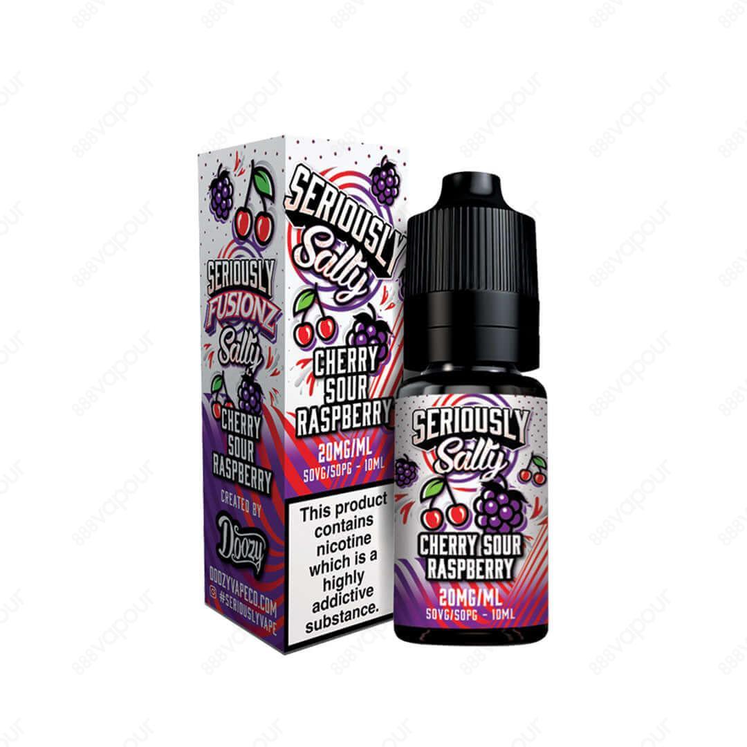 Seriously Fusions - Cherry Sour Raspberry -Nicotine Salt [price] from [store] by Doozy - Brand_Doozy Vape Co, Deals_3 for £10, eliquid, Flavour Profile_Fruits, Nicotine Type_Nicotine Salts, VG/PG_50/50, Volume_10ml