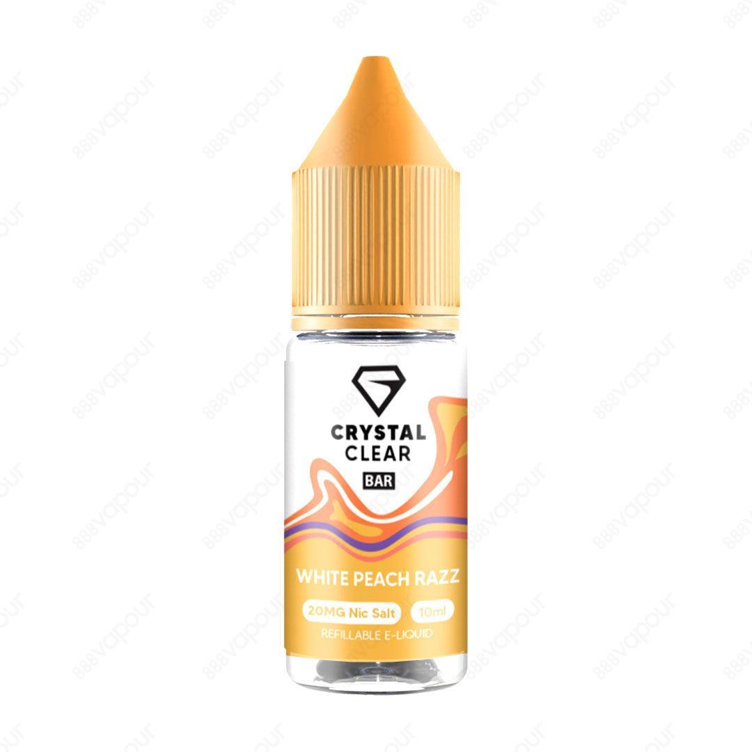 SKE Crystal Clear White Peach Razz 10ml Nicotine Salt E-Liquid