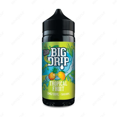 Big Drip - Tropical Fruit 120ml Shortfill - 888 Vapour | £14.99 | 888 Vapour | Embark on a tantalising journey to a tropical paradise with the Big Drip Tropical Fruit e-liquid by Doozy. This exotic blend captures the essence of luscious tropical fruits, t