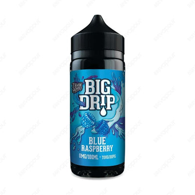 Big Drip - Blue Raspberry 120ml Shortfill - 888 Vapour | £14.99 | 888 Vapour | Unleash the tantalising power of the Big Drip Blue Raspberry e-liquid by Doozy. This electrifying blend captures the essence of juicy and tangy blue raspberries, delivering an