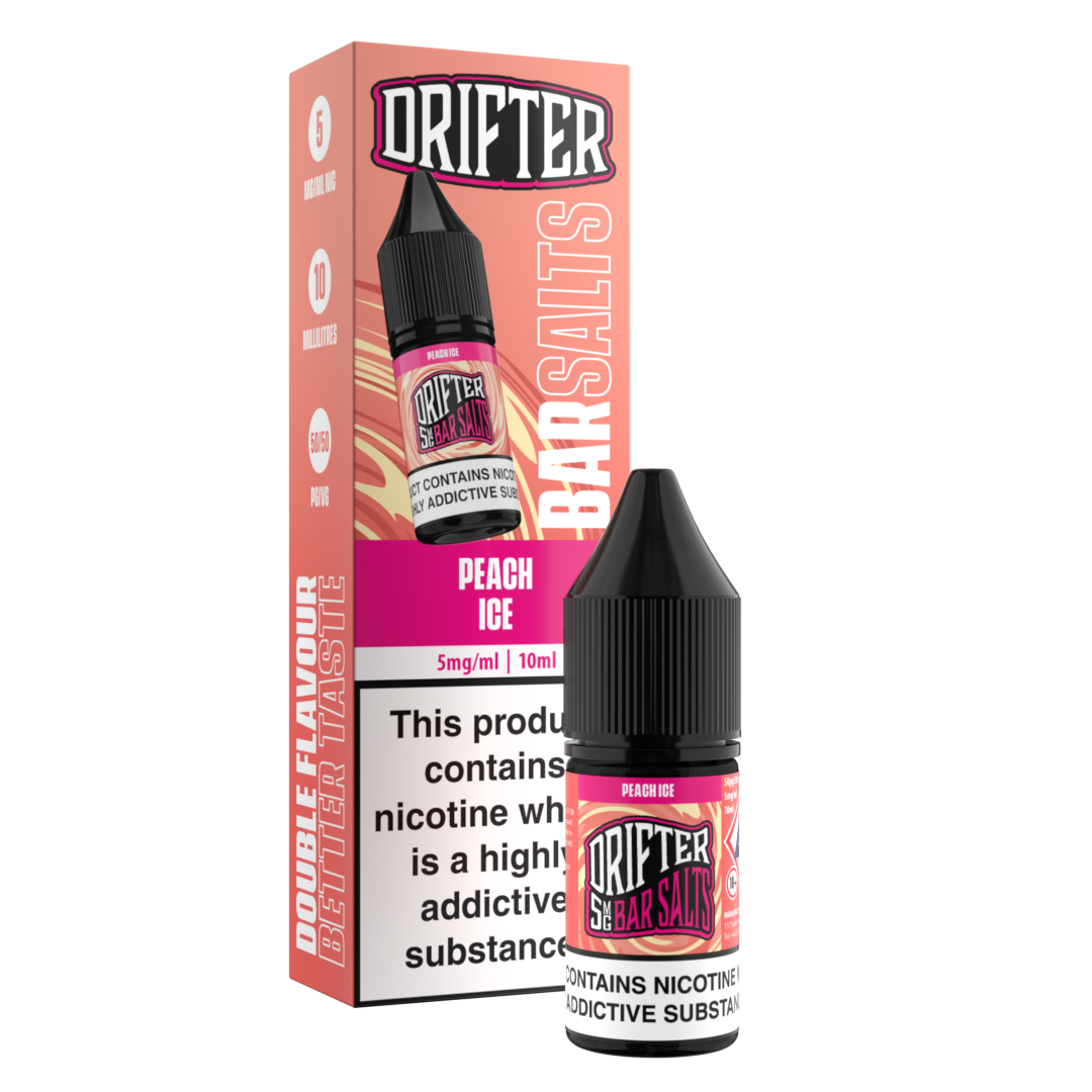 Drifter Bar Salts Peach Ice