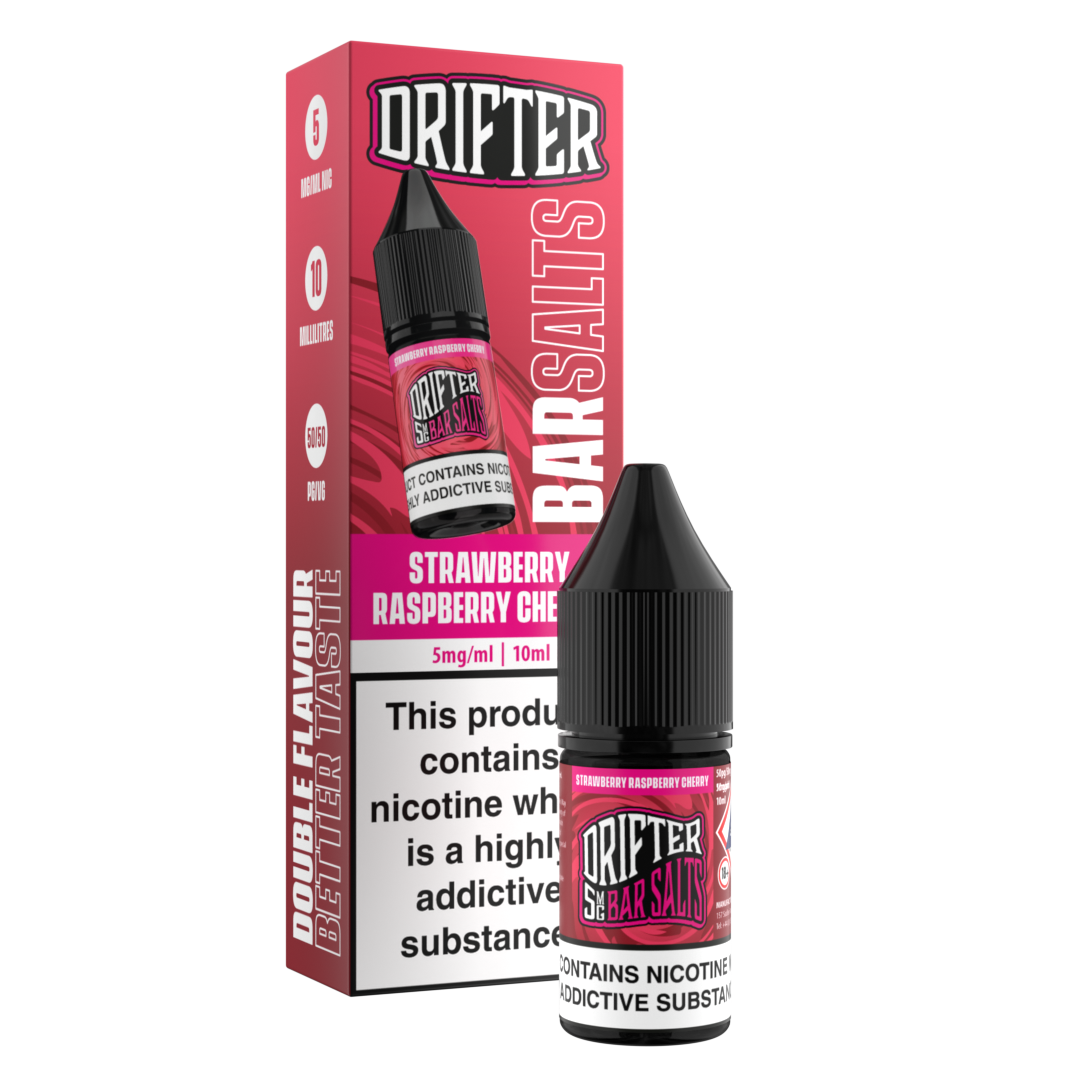 Strawberry Raspberry Cherry Drifter Bar Salts