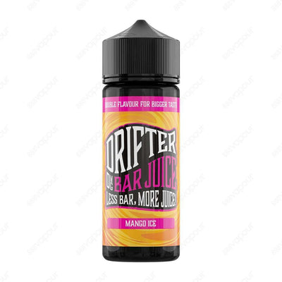 Drifter Bar Juice Mango Ice 120ml Shortfill | £14.99 | 888 Vapour | Drifter Bar Juice Mango Ice 120ml Shortfill is made from refreshing mango with an icy exhale. Drifter Bar Juice shortfills have a lifespan of 30,000-puffs. Providing 50 times the volume o