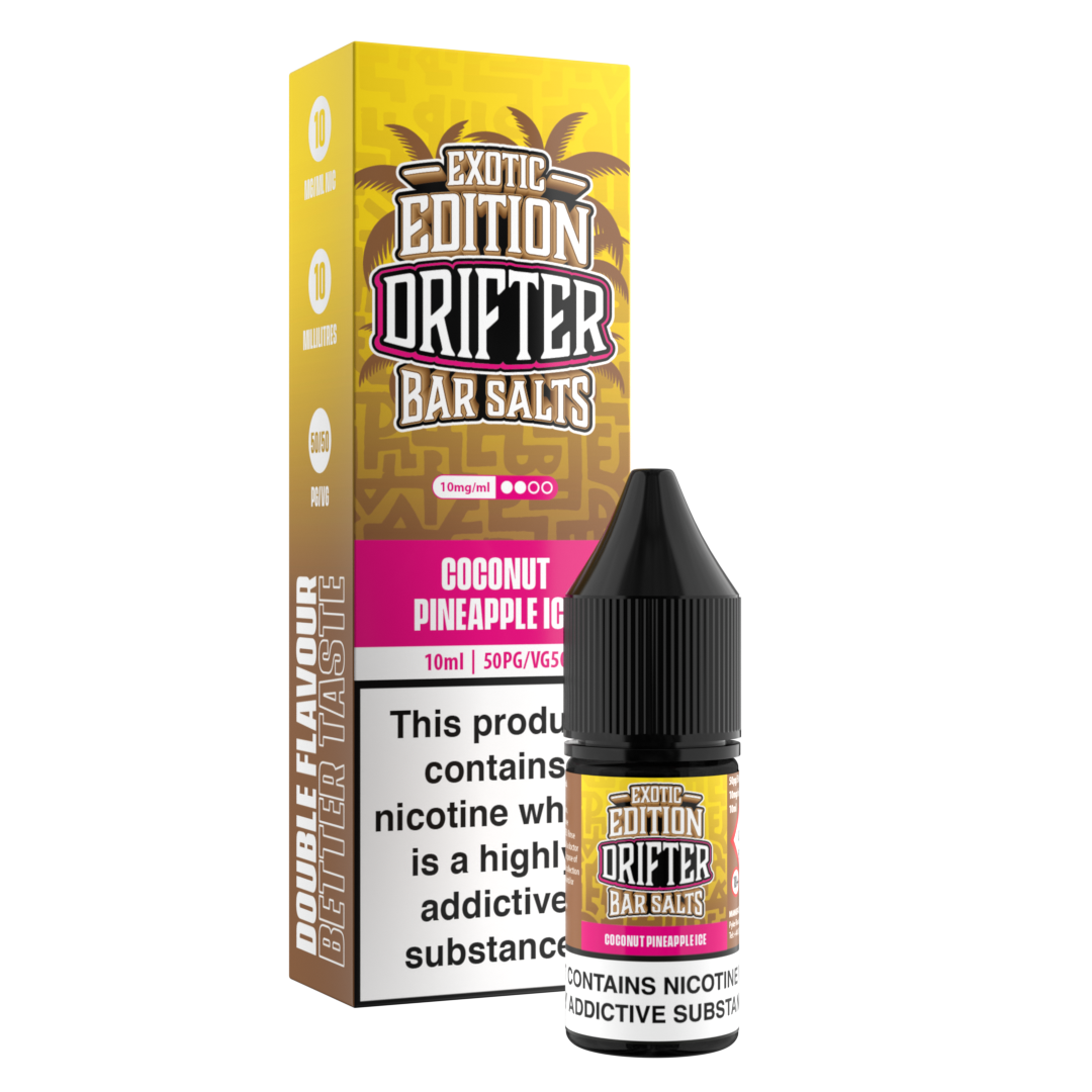 Drifter Exotics Salt Coconut Pineapple Nic Salt E-Liquid