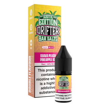Drifter Exotics Salt Guava Peach Pineapple 5mg UK