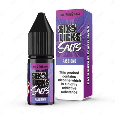 Six Licks Passion8 Salt