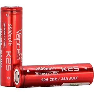 Vapecel K25 18650 Battery