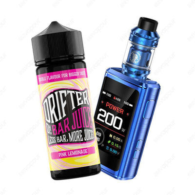 GeekVape Z200 Drifter Bar Juice Bundle - 888 Vapour | £61.99 | 888 Vapour | Introducing the powerful and feature-packed GeekVape Z200 Sub Ohm Vape Device by GeekVape, now available at 888 Vapour. Designed for Direct To Lung (DTL) vaping, the Z200 is power