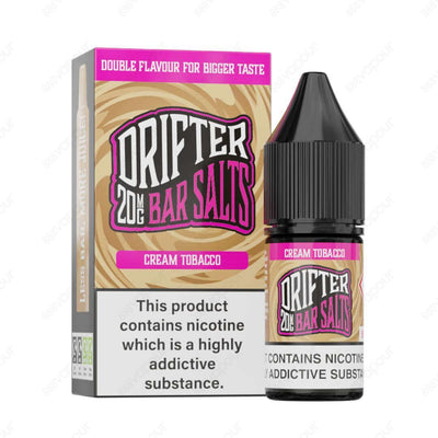 Drifter Bar Salts - Cream Tobacco -Bar Salt [price] from [store] by Drifter - barsalt, Brand_Drifter, drifterbarsalt, NEW-ARRIVALS, Nicotine Type_Nicotine Salts, Volume_10ml