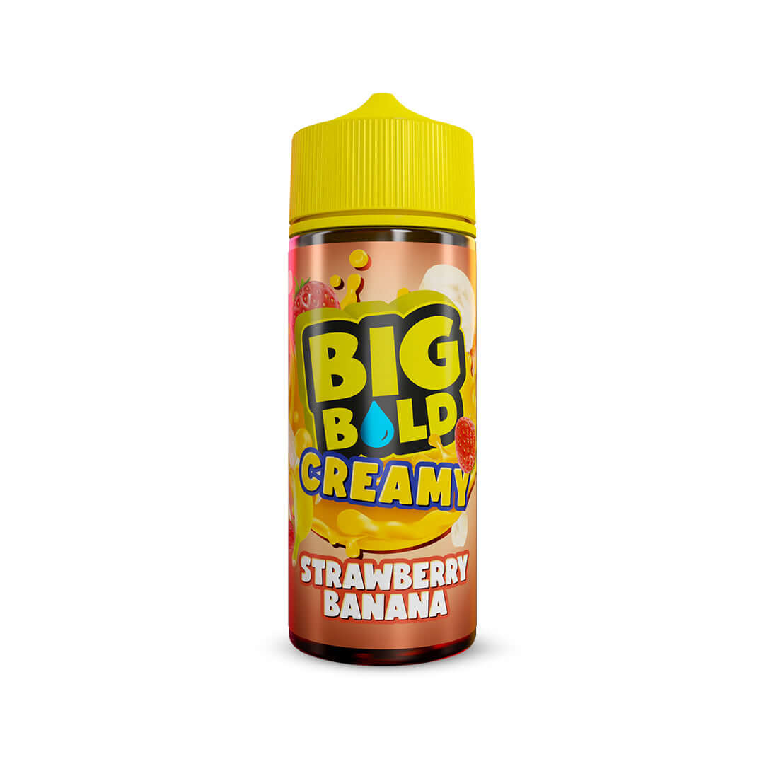 Big Bold Strawberry Banana 100ml Shortfill E-Liquid