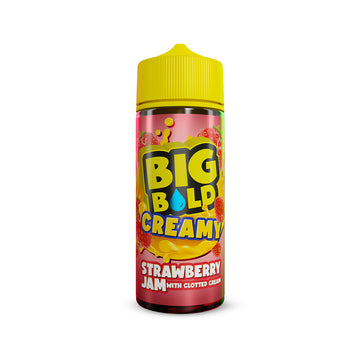 Big Bold Creamy Strawberry Jam With Clotted Cream 100ml