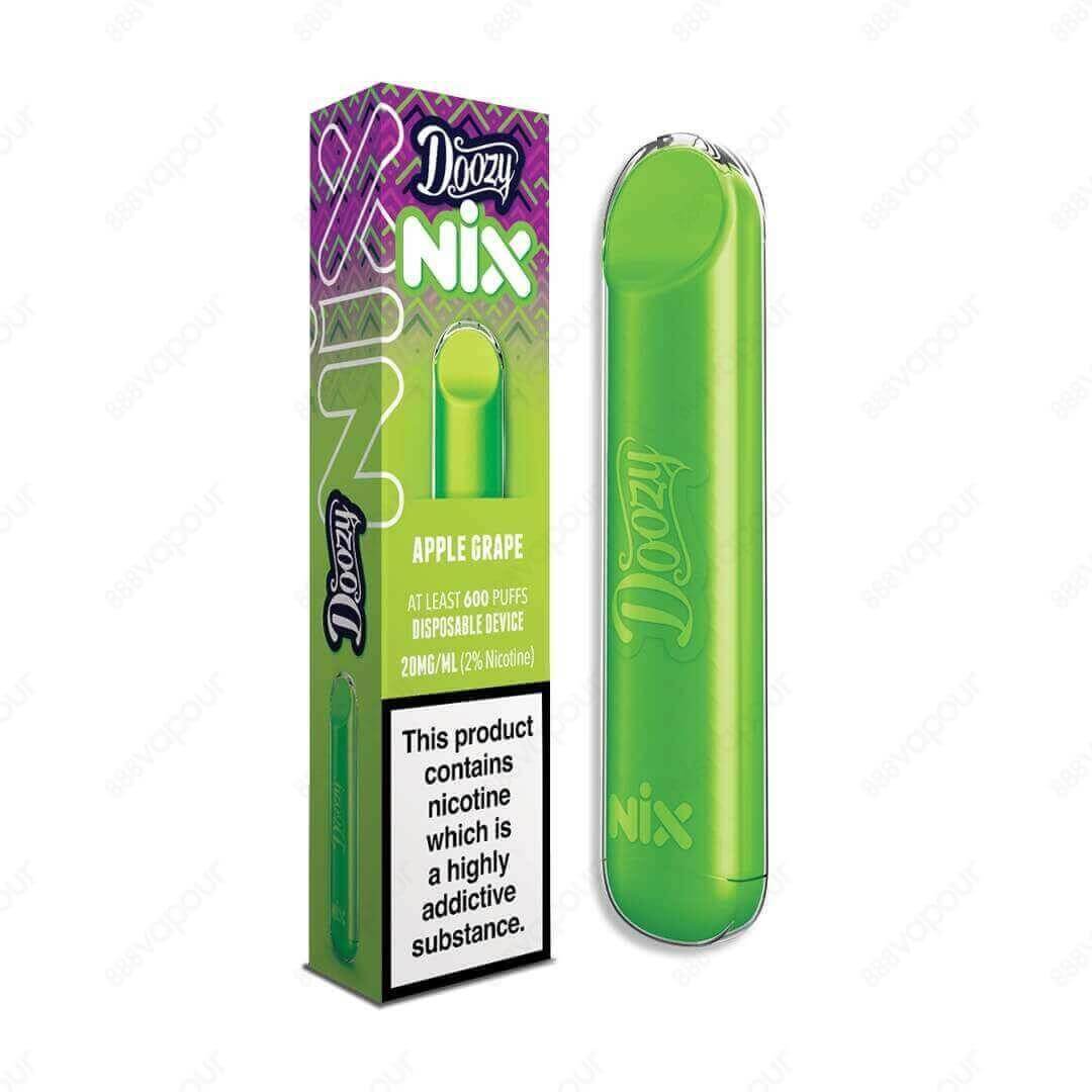 Doozy Nix Disposable - Apple Grape | £1.99 | 888 Vapour | Introducing the Doozy Vape Co Nix Disposables. Bringing the unbeatable flavours from Doozy Liquids to a 600 puff disposable device, giving you the perfect vape experience without the need to change