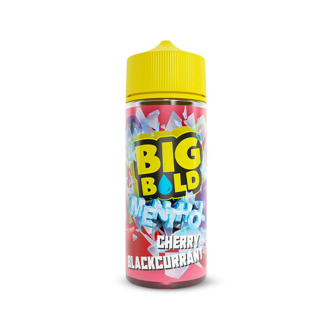 Big Bold Blackcurrant Cherry Menthol 100ml Shortfill E-Liquid