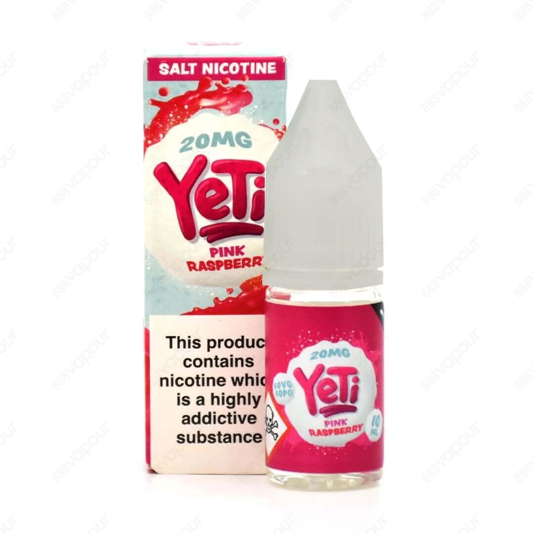 Yeti Salt - Pink Raspberry 20mg | £3.95 | 888 Vapour | After the global success of the infamous Blue Raspberry, the Yeti went in search of new berries to blast onto your taste buds. Say hello to your next favourite raz! Pink Raspberry by Yeti Salt contain