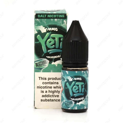 Yeti Salt Blizzard - Original 10mg | £3.95 | 888 Vapour | These polar, almost fruity mint leaves survived the arctic blizzard producing a uniquely full-bodied glacial taste. Blizzard Original Fruit by Yeti Salt contains 10/20mg of nicotine per 10ml bottle