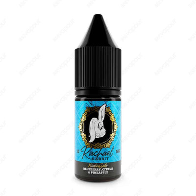 Rachael Rabbit Blueberry, Citrus & Pineapple Salt E-Liquid | £3.95 | 888 Vapour | Rachael Rabbit Blueberry, Citrus & Pineapple E-Liquid is the perfect fruity flavour combining sweet blueberries with ripe pineapple and sweet citrus cool ice on the exhale.