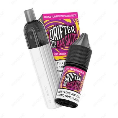 3500 Puffs Aspire R1 with Kiwi Passionfruit Guava 20mg | £10.00 | 888 Vapour | 888 Vapour proudly introduce the 3500 Puffs Drifter Bar Salts with the BRAND NEW Aspire R1 Device in 10 flavours for just £10!