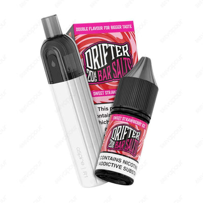 3500 Puffs Aspire R1 with Sweet Strawberry Ice 20mg | £10.00 | 888 Vapour | 888 Vapour proudly introduce the 3500 Puffs Drifter Bar Salts with the BRAND NEW Aspire R1 Device in 10 flavours for just £10!
