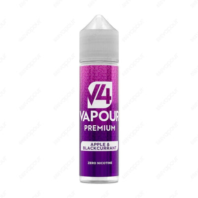 888 Vapour | V4 Vapour Apple & Blackcurrant 100ml Shortfill | £8.99 | 888 Vapour | V4 Vapour Premium Apple & Blackcurrant is a delicious blend of freshly picked green apples mixed with sweet, succulent blackcurrants. This vibrant and fruity 50ml shortfill
