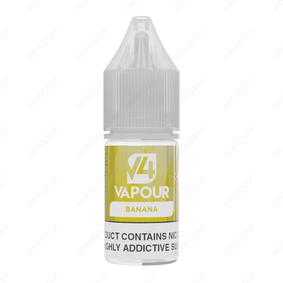 888 Vapour | V4 Vapour | Banana 50/50 E-liquid | £2.50 | 888 Vapour | Banana e-liquid by V4 Vapour is the ultimate banana flavoured 50/50 e-liquid, which is perfect to use in any device. We'd highly recommend the V4 Vapour 50/50 e-liquid line for those wh