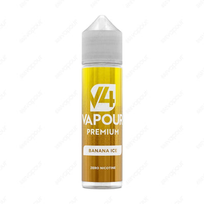888 Vapour | V4 Vapour | Banana Ice 50ml Shortfill E-liquid | £8.99 | 888 Vapour | V4 Vapour Premium Banana Ice serves up the delicious taste of vibrant, mellow banana blended with a cool blast of menthol. This popular flavour is the perfect choice for an
