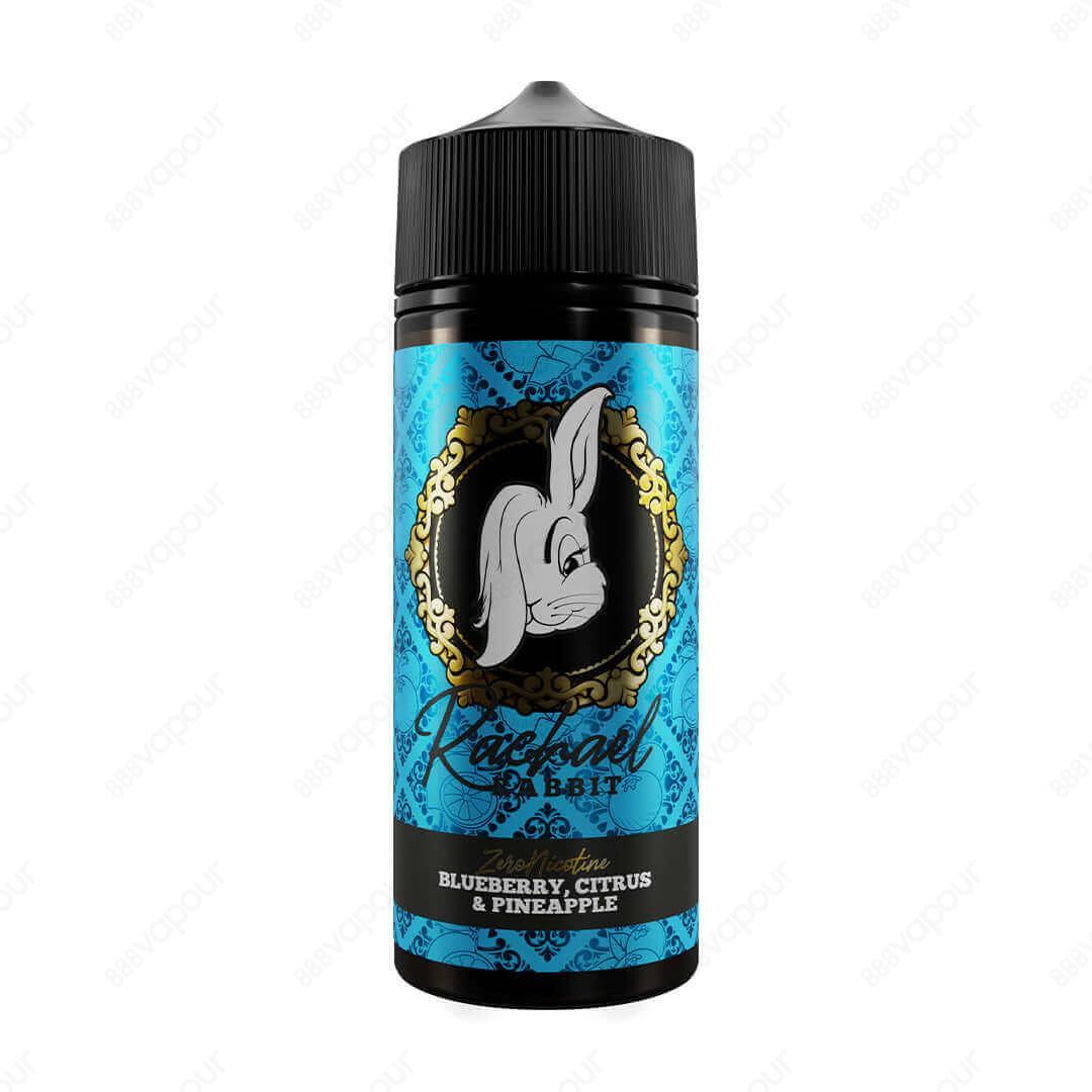 Rachael Rabbit Blueberry, Citrus & Pineapple 100ml E-Liquid | £18.00 | 888 Vapour | Rachael Rabbit Blueberry, Citrus & Pineapple E-Liquid is juicy ripe blueberries bursting with flavour, brought to life with zesty citrus and sweet tropical pineapple! Blue