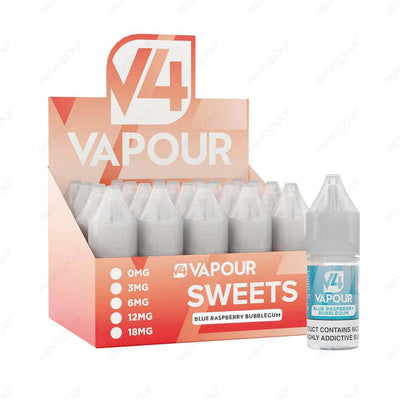888 Vapour | V4 Vapour | Blue Raspberry Bubblegum E-liquid | £2.50 | 888 Vapour | Blue Raspberry Bubblegum e-liquid by V4 Vapour is the ultimate blue raspberry bubblegum flavoured 50/50 e-liquid, which is perfect to use in any device. We'd highly recommen