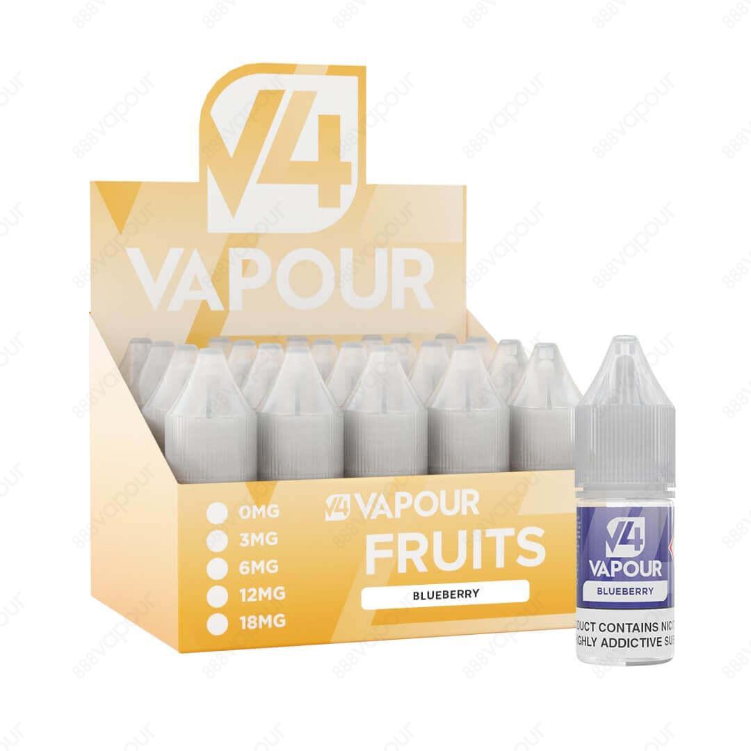 888 Vapour | V4 Vapour | Blueberry 50/50 E-liquid | £2.50 | 888 Vapour | Blueberry e-liquid by V4 Vapour is the ultimate blueberry flavoured 50/50 e-liquid, which is perfect to use in any device. We'd highly recommend the V4 Vapour 50/50 e-liquid line for