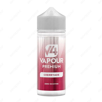 888 Vapour | V4 Vapour | Cherryade 100ml Shortfill E-liquid | £11.99 | 888 Vapour | V4 Vapour Premium Cherryade serves up the delicious taste of tart dark cherries blended with a twist of fizz, recreating the authentic taste of your favourite soft drink.