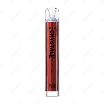CRYSTAL Bar Cherry Ice Disposable | 888 Vapour | £4.99 | 888 Vapour | Crystal Bar Cherry Ice brings a tantalising cherry hit with the iciest of hints. Combining fresh Cherries bursting with flavour with the ice cold menthol hit on every puff for the every