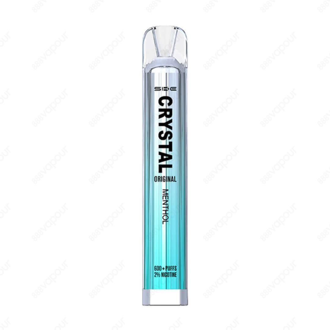 CRYSTAL Bar Menthol Vape | 888 Vapour | £4.99 | 888 Vapour | Crystal Bar Menthol recreates the perfect ice cold menthol flavours of the nations favourite sweets and chewing gums in a 600 puff disposable vape bar! The Ice cold straight menthol flavour is p