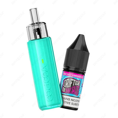 888 Vapour | Voopoo Doric Q with Drifter Bar Salts Bundle | £10.00 | 888 Vapour | VOOPOO DORIC Q WITH 3500 PUFFS DRIFTER BAR SALTS BUNDLE AVAILABLE AT 888 VAPOUR! Rechargeable vapes have never been better! The Voopoo Doric Q Kit at 888 Vapour delivers an