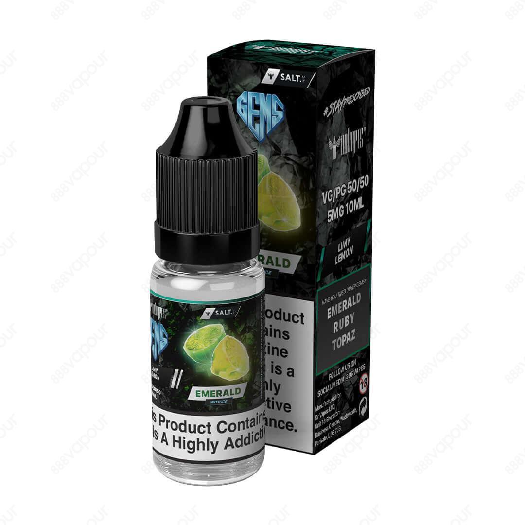 Dr Vapes Salt Gem Series Emerald - 888 Vapour | £3.95 | 888 Vapour | Dr Vapes Salts Emerald - Lemon and Lime Ice This audacious e-liquid is a remake of a classic combo, featuring a citrusy medley of fresh, zesty lemon and lime with an extra icy chill that