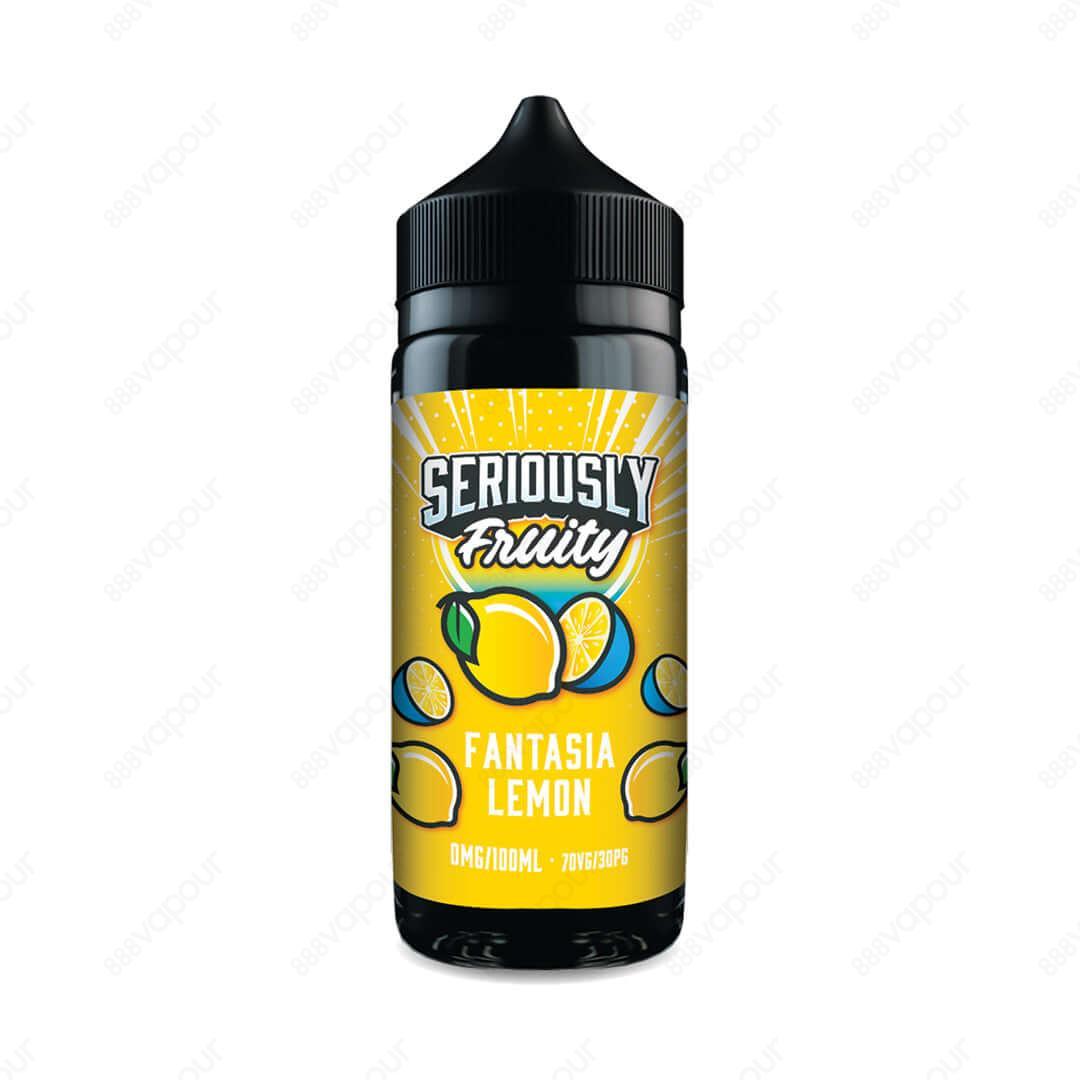 Seriously Fruity Fantasia Lemon E-Liquid | £11.99 | 888 Vapour | Doozy Vape Co Seriously Fruity Fantasia Lemon e-liquid is refreshing lemon citrus with a sweet centre! Seriously Fruity Fantasia Lemon by Doozy Vape Co is available in a 0mg 100ml shortfill,