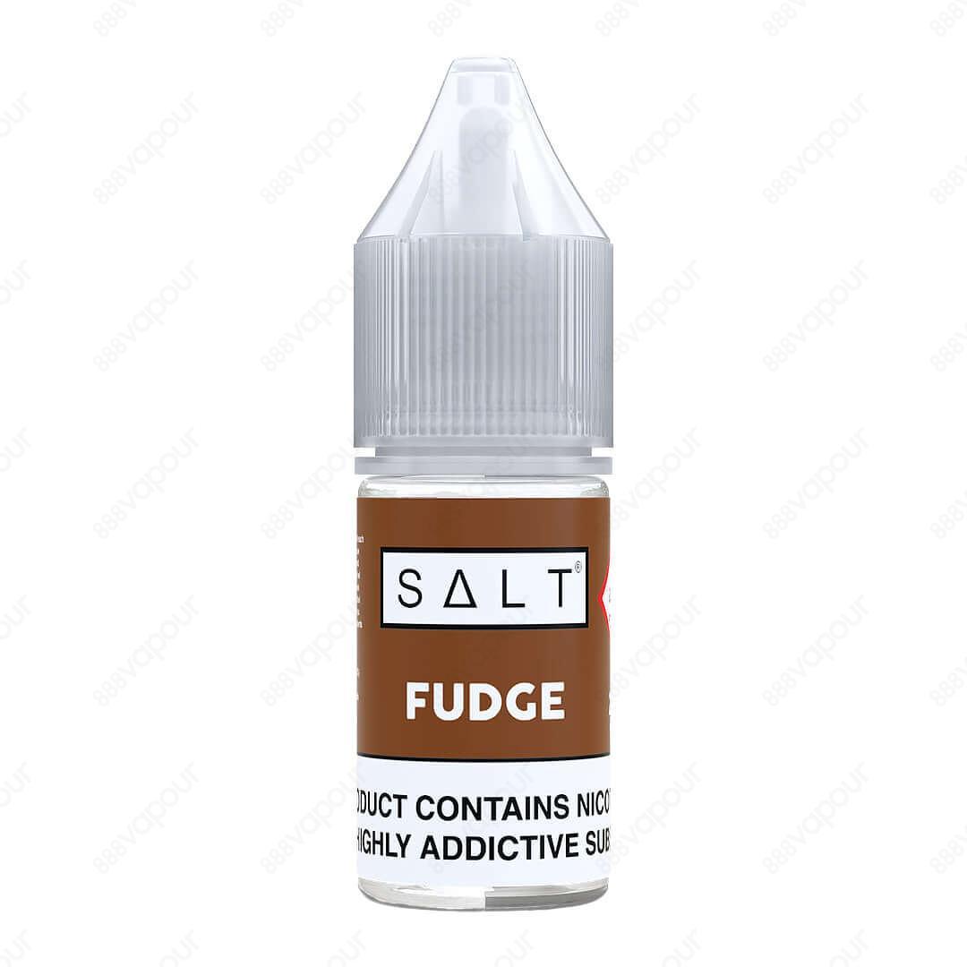 SALT Fudge Salt E-Liquid - Nicotine Salts - 888 Vapour | £3.49 | 888 Vapour | SALT Fudge nicotine salt e-liquid by Juice Sauz is a traditional fudge flavour. Salt nicotine is made from the same nicotine found within the tobacco plant leaf but requires a d