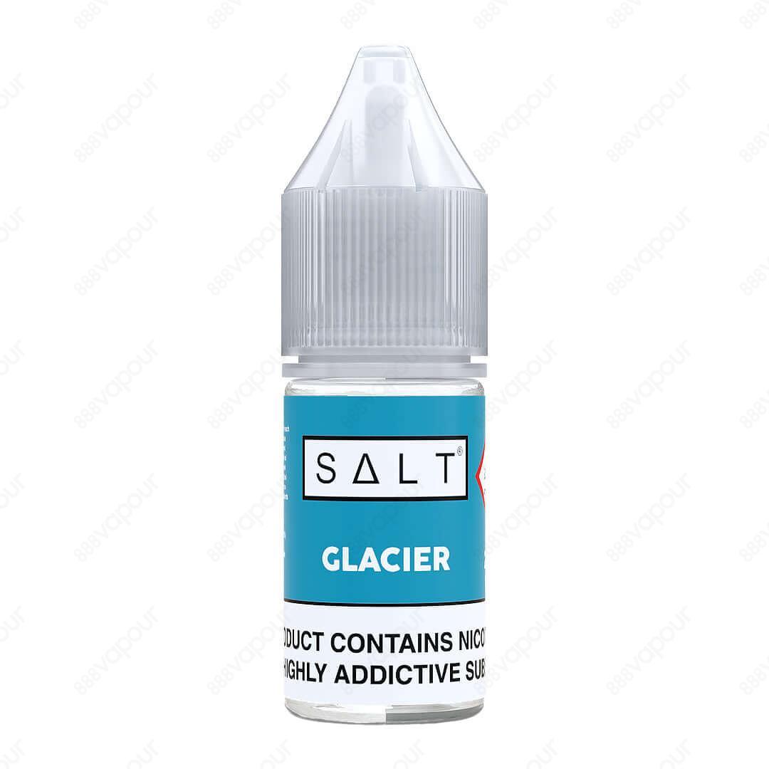 Glacier Nicotine Salt E-Liquid by SALT - 888 Vapour | £3.49 | 888 Vapour | SALT Glacier nicotine salt e-liquid offers an authentically frigid menthol flavour, culminating in a Glacier-like frigid breath-out, allowing for a profoundly refreshing chill with