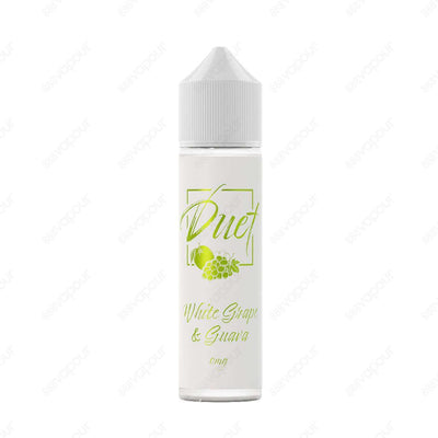 White Grape & Guava E-Liquid | £12.99 | 888 Vapour | Duet White Grape & Guava e-liquid is a floral yet exotic fruit flavour that is sure to keep you refreshed on a warm summers day! White Grape & Guava by Duet is available in a 0mg 50ml shortfill, with sp
