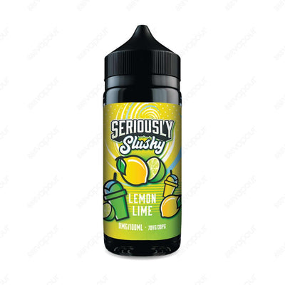 Seriously Slushy Lemon Lime E-Liquid | £11.99 | 888 Vapour | Seriously Slushy Lemon Lime E-Liquid combines sharp but sweet citrus with a zingy lemon and sweet lime infused with menthol for the perfect flavour! Lemon Lime by Seriously Slushy is available i