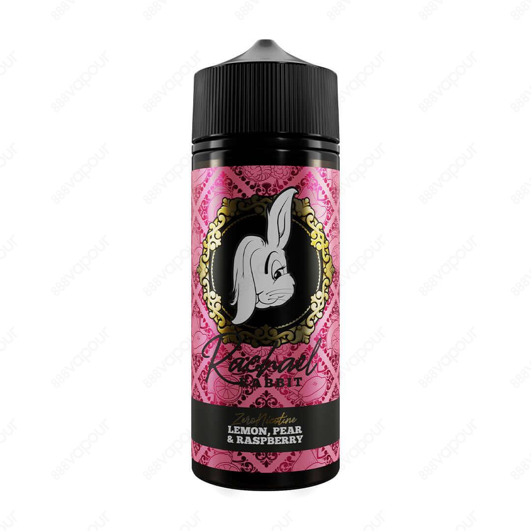 Rachael Rabbit Lemon, Pear & Raspberry 100ml E-Liquid | £18.00 | 888 Vapour | Rachael Rabbit Lemon, Pear & Raspberry E-Liquid is raspberry with citrus, lemon, pear and coolada. Lemon, Pear & Raspberry by Rachael Rabbit is available in a 0mg 100ml shortfil