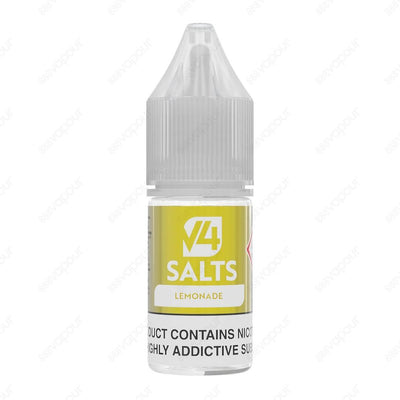 888 Vapour | V4 Vapour | Lemonade Nicotine Salt | £2.50 | 888 Vapour | V4 Vapour Salt Lemonade 10ml nicotine salt e-liquid is the ultimate Lemonade flavoured e-liquid. Perfect for use in starter kits, pod systems and MTL tanks due to the 50VG/50PG ratio.