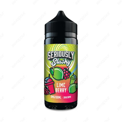 Seriously Slushy Lime Berry E-Liquid | £11.99 | 888 Vapour | Seriously Slushy Lime Berry E-Liquid infuses sweet limes and mixed berries with lemon sherbet and menthol! Lemon Lime by Seriously Slushy is available in a 0mg 100ml shortfill, with space for tw