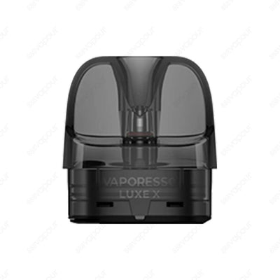 Vaporesso Luxe X Replacement Pod | £6.99 | 888 Vapour | The Vaporesso Luxe X Replacement Pods are compatible with the Vaporesso Luxe X kit. The pods are fitted with mesh coils and have the unique Vaporesso SSS leak resistance design to make sure there are