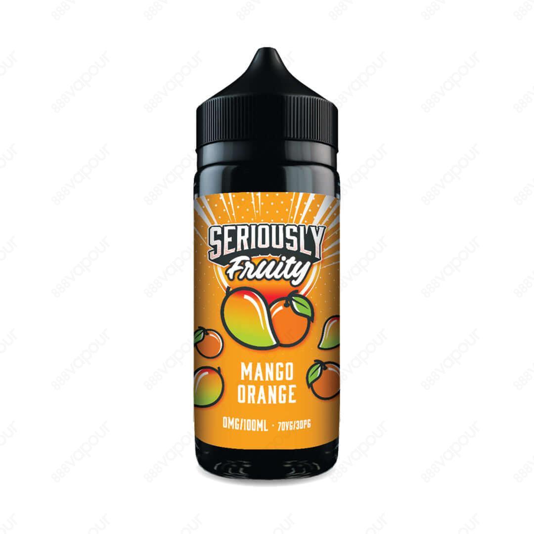 Seriously Fruity Mango Orange E-Liquid | £11.99 | 888 Vapour | Doozy Vape Co Seriously Fruity Mango Orange e-liquid is succulent mango with an added splash of blood orange! Seriously Fruity Mango Orange by Doozy Vape Co is available in a 0mg 100ml shortfi