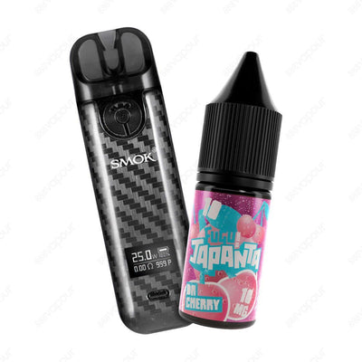 888 Vapour | SMOK Novo and JAPANTA Bundle - Dr Cherry | £23.99 | 888 Vapour | SMOK and JAPANTA go perfectly together, so we have decided to bundle them together at 888 Vapour. SMOK Novo Pod Device by leading Vape pioneers SMOK are available at 888 Vapour.