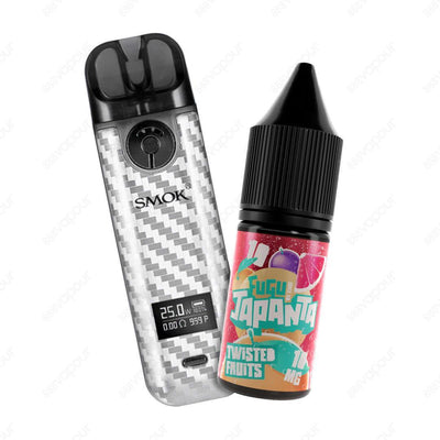 888 Vapour | SMOK Novo and JAPANTA Bundle - Twisted Fruits | £23.99 | 888 Vapour | SMOK and JAPANTA go perfectly together, so we have decided to bundle them together at 888 Vapour. SMOK Novo Pod Device by leading Vape pioneers SMOK are available at 888 Va