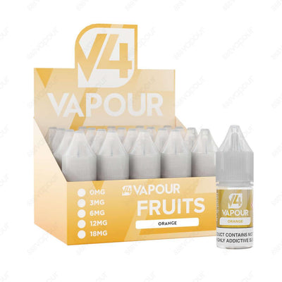 888 Vapour | V4 Vapour | Orange 50/50 E-liquid | £2.50 | 888 Vapour | Orange e-liquid by V4 Vapour is the ultimate orange flavoured 50/50 e-liquid, which is perfect to use in any device. We'd highly recommend the V4 Vapour 50/50 e-liquid line for those wh