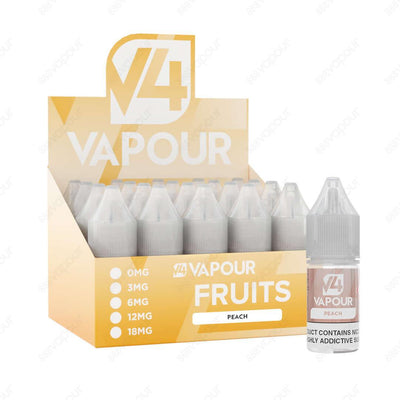 888 Vapour | V4 Vapour | Peach 50/50 E-liquid | £2.50 | 888 Vapour | Peach e-liquid by V4 Vapour is the ultimate peach flavoured 50/50 e-liquid, which is perfect to use in any device. We'd highly recommend the V4 Vapour 50/50 e-liquid line for those who a