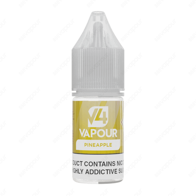 888 Vapour | V4 Vapour | Pineapple 50/50 E-liquid | £2.50 | 888 Vapour | Pineapple e-liquid by V4 Vapour is the ultimate pineapple flavoured 50/50 e-liquid, which is perfect to use in any device. We'd highly recommend the V4 Vapour 50/50 e-liquid line for