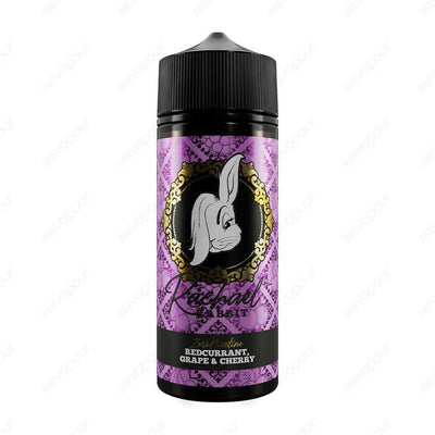 Rachael Rabbit Redcurrant, Grape & Cherry 100ml E-Liquid | £18.00 | 888 Vapour | Rachael Rabbit Redcurrant, Grape & Cherry E-Liquid combines sweet and tangy fruits for a perfect all day flavour! The sweet Redcurrants and Grapes are infused with tangy, rip