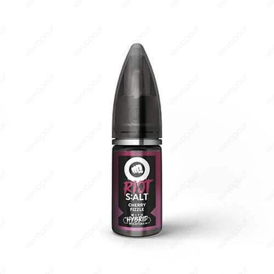 Riot Squad Cherry Fizzle Salt E-Liquid | £3.95 | 888 Vapour | Riot Squad Cherry Fizzle nicotine salt e-liquid lets you feel the fizz of this deep cherry vape, with notes of sweet and sour on your tastebuds. Riot Squad Salt is built on hybrid nicotine. Thi